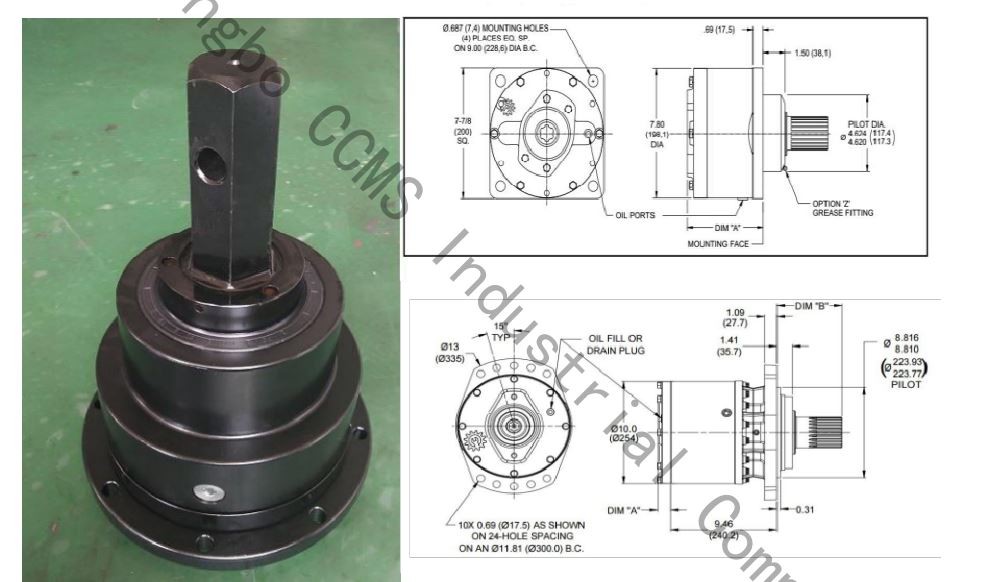 Hydraulic Planetary Gear Reducer